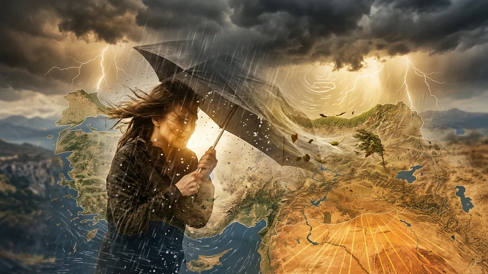 Meteoroloji Hava Durumu Tahmini: 16 il için sağanak yağış ve rüzgar uyarısı geldi | Yaşam Haberleri