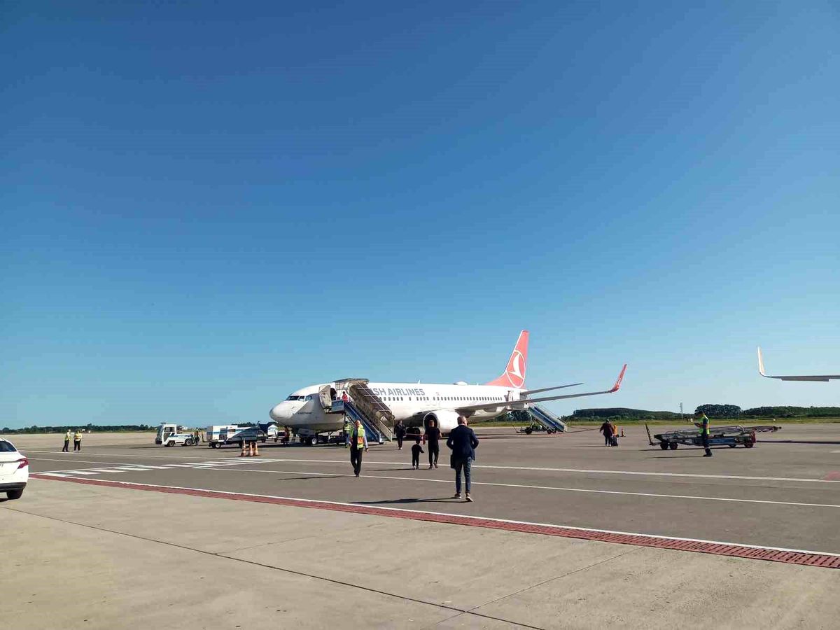 Samsun Çarşamba Havalimanı'nın 6 aylık yolcu sayısı 788 bini aştı
