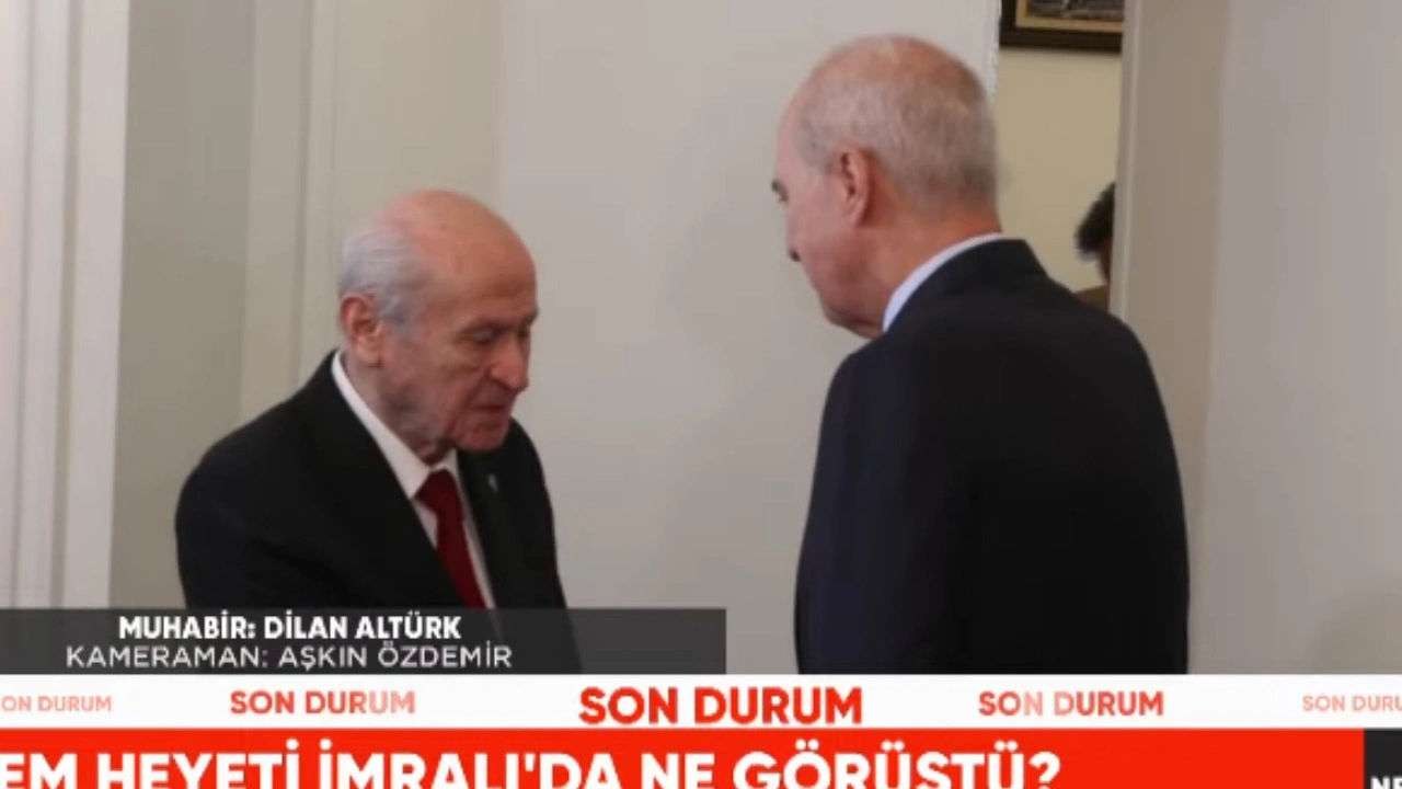 Son Dakika | Kurtulmuş'un çerçeve yasa turu Bahçeli ile başladı