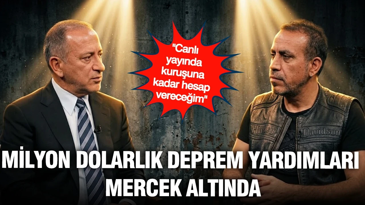 Milyon dolarlık deprem yardımları mercek altında: Haluk Levent canlı yayında hesap verecek