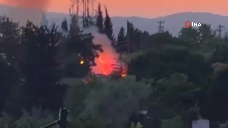 Bursa Kültür Yolu Festivali Alanında Yangın Çıktı