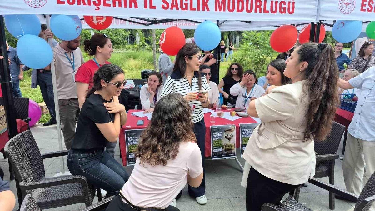 Eskişehir'de vatandaşların 'hareket yaşı' ölçülüyor