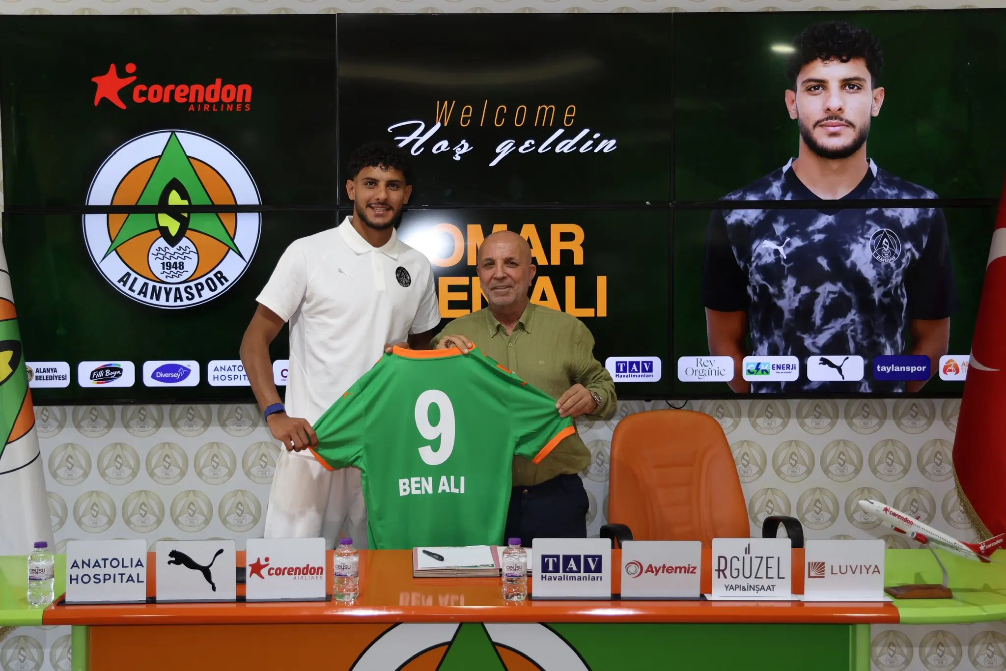 Alanyaspor, Omar Ben Ali'yi kadrosuna kattı