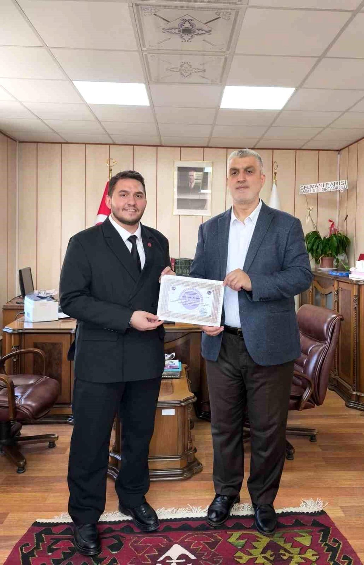 Eskişehirli kurra hafız Ali Haydar Kışla, İç Anadolu Bölgesi birincisi oldu