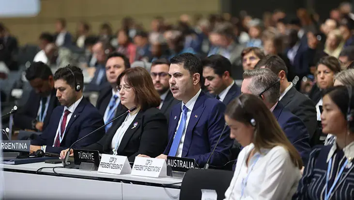 Bonn'da "1,5 derece" vurgusu! Bakan Kurum'dan ülkelere net çağrı: Taahhütleri yerine getirin