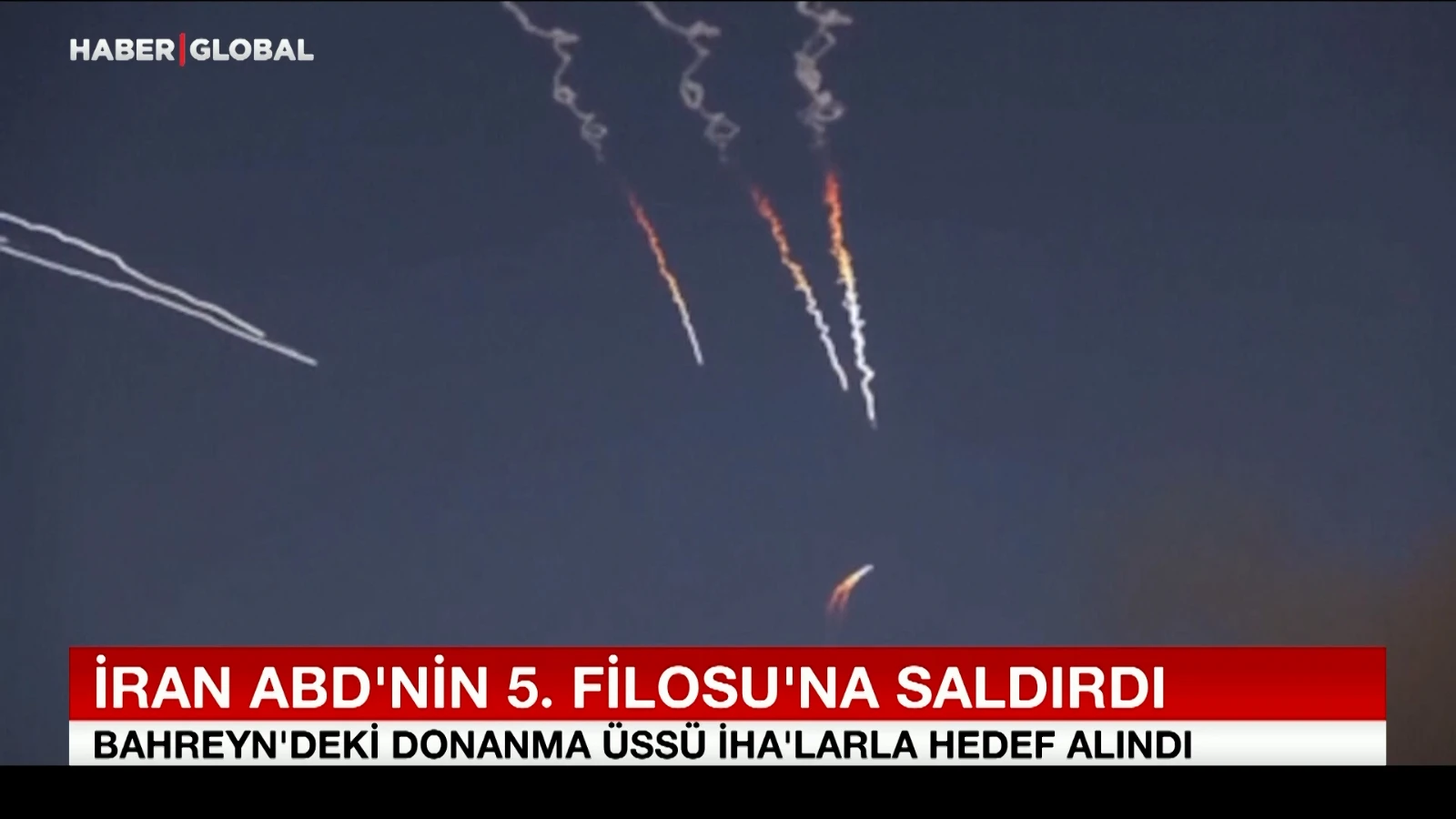 İran’dan ABD’nin 5. Filosuna saldırı