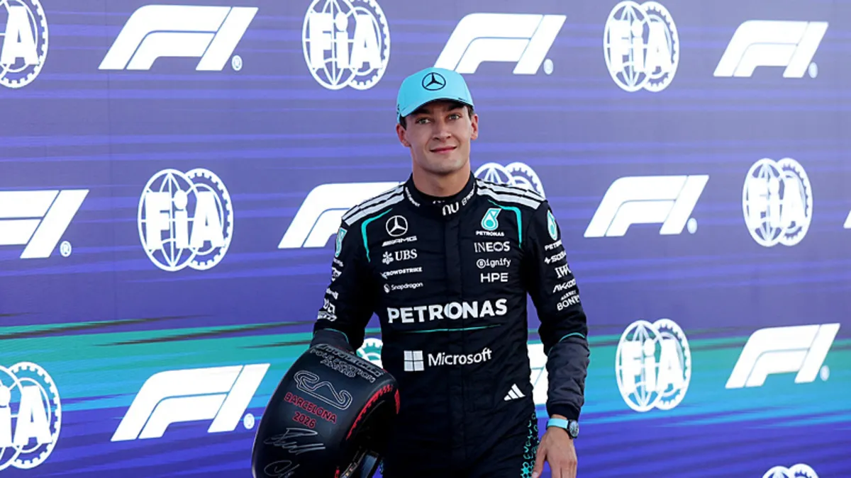 İspanya Grand Prix'sinde pole pozisyonu George Russell'ın!