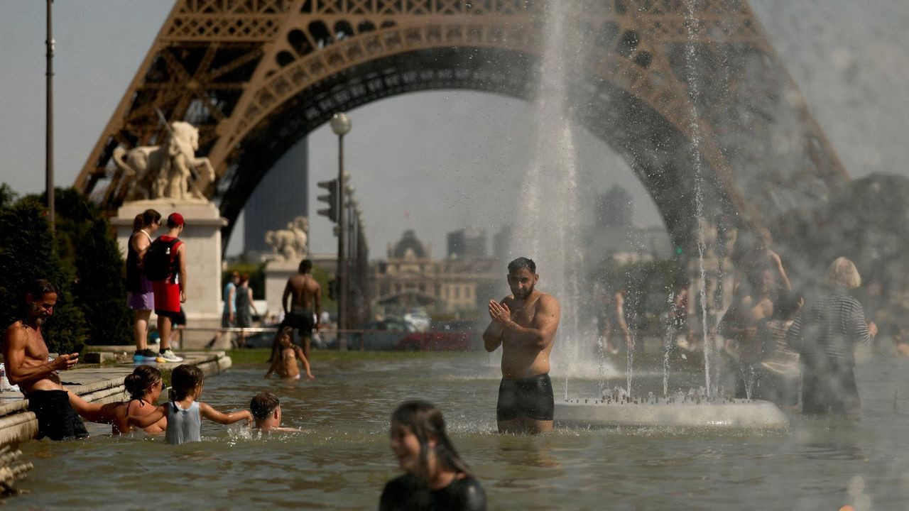Paris'te aşırı sıcaklar 109 kişi hayatını kaybetti