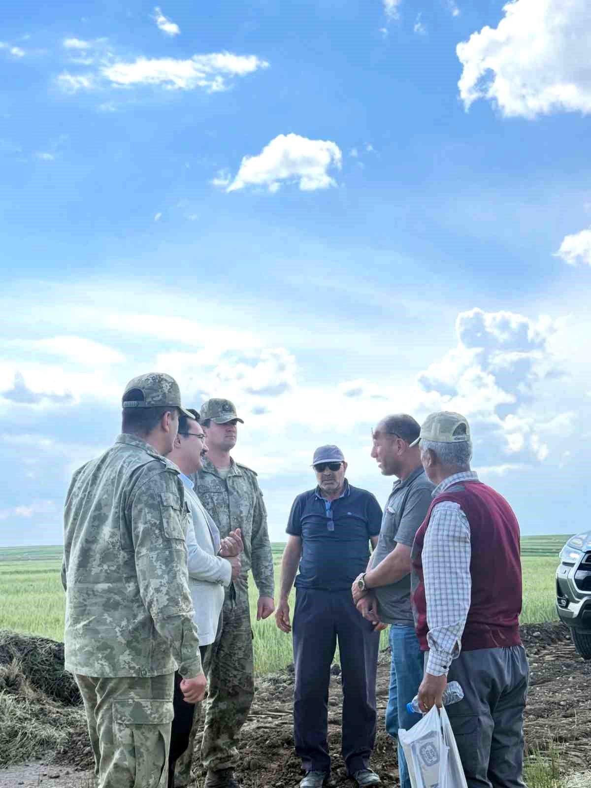 Kaymakam Demirtaş, sınır devriye yolu çalışmalarını yerinde inceledi