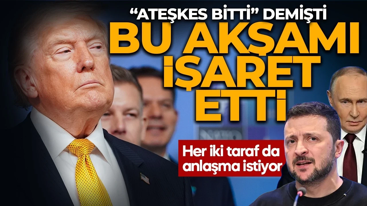 Trump ve Zelenski basın açıklaması yaptı! Trump'tan İran için açık tehdit: Bu akşam vurabiliriz