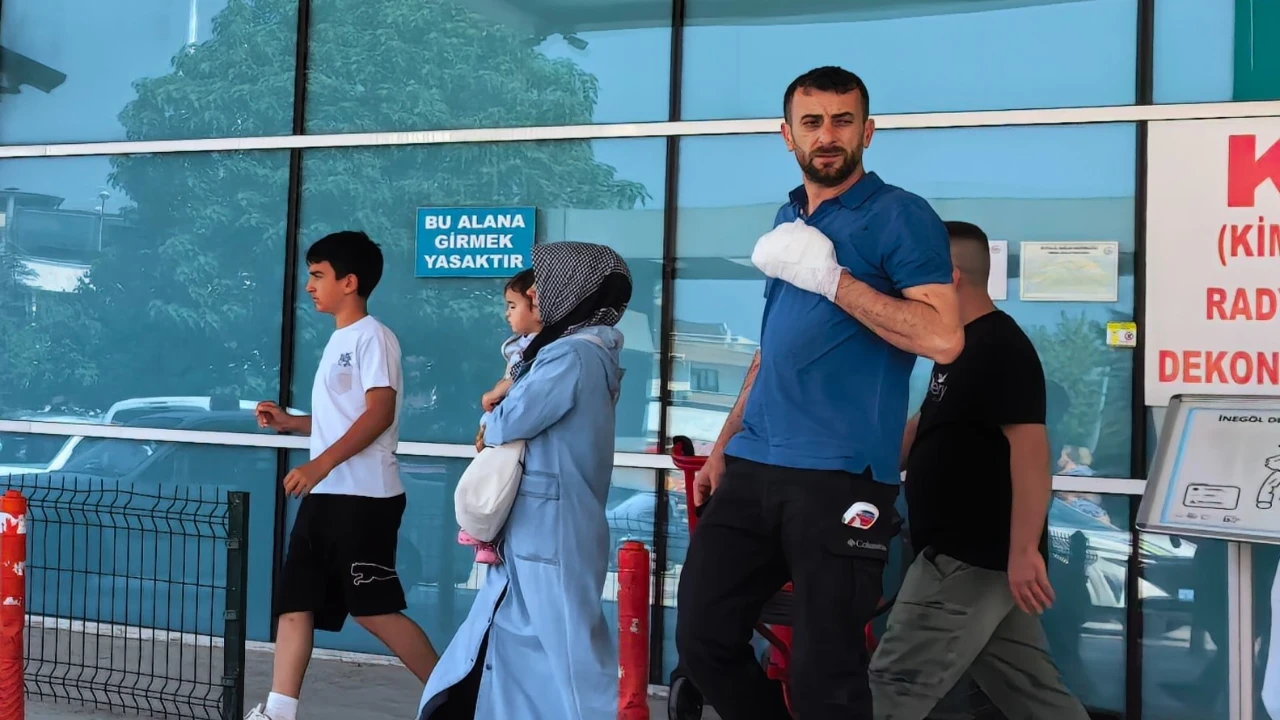 İşçinin çalışırken parmağı koptu