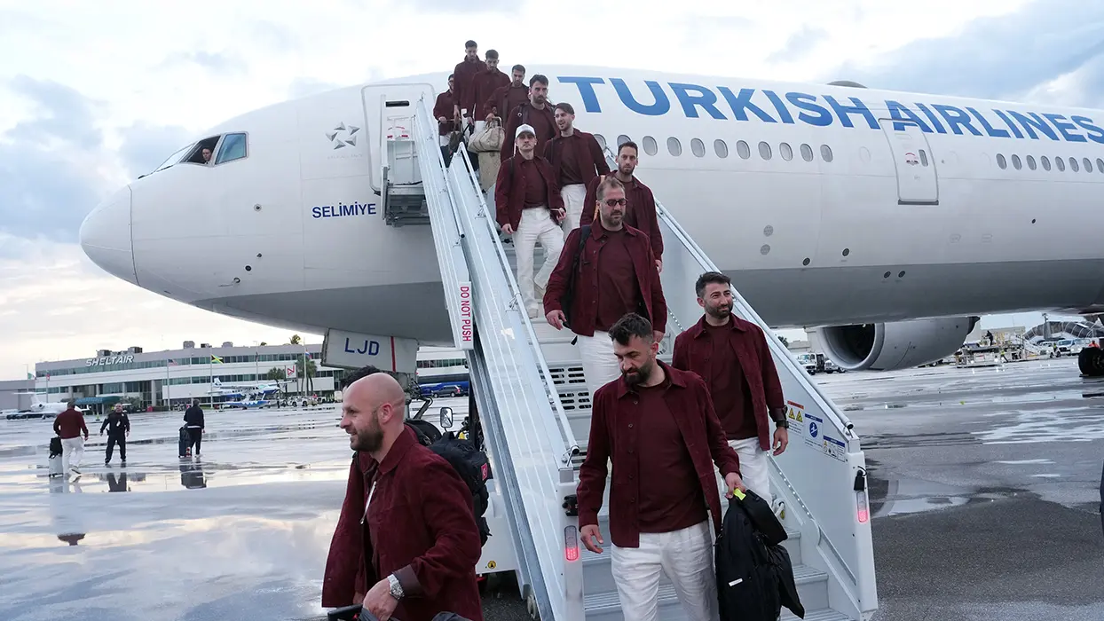 A Milli Takım ABD'ye ulaştı! Hazırlıklar başlıyor