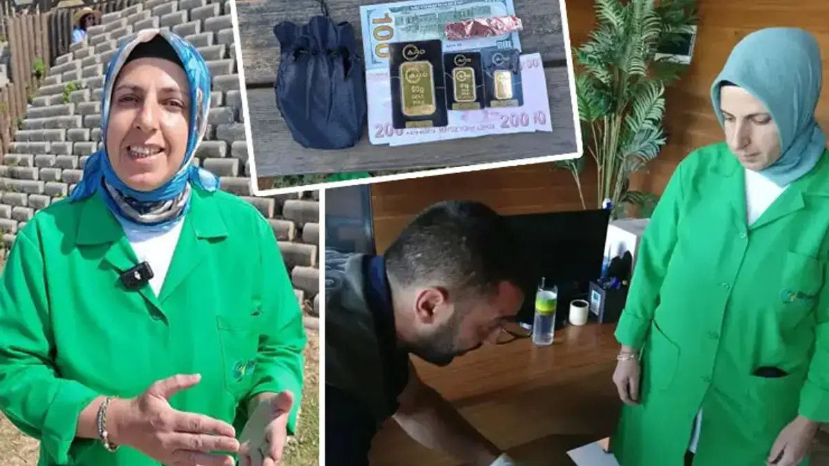 Kumsalı temizlerken siyah bir kese buldu! İçini açtığında gözlerine inanamadı