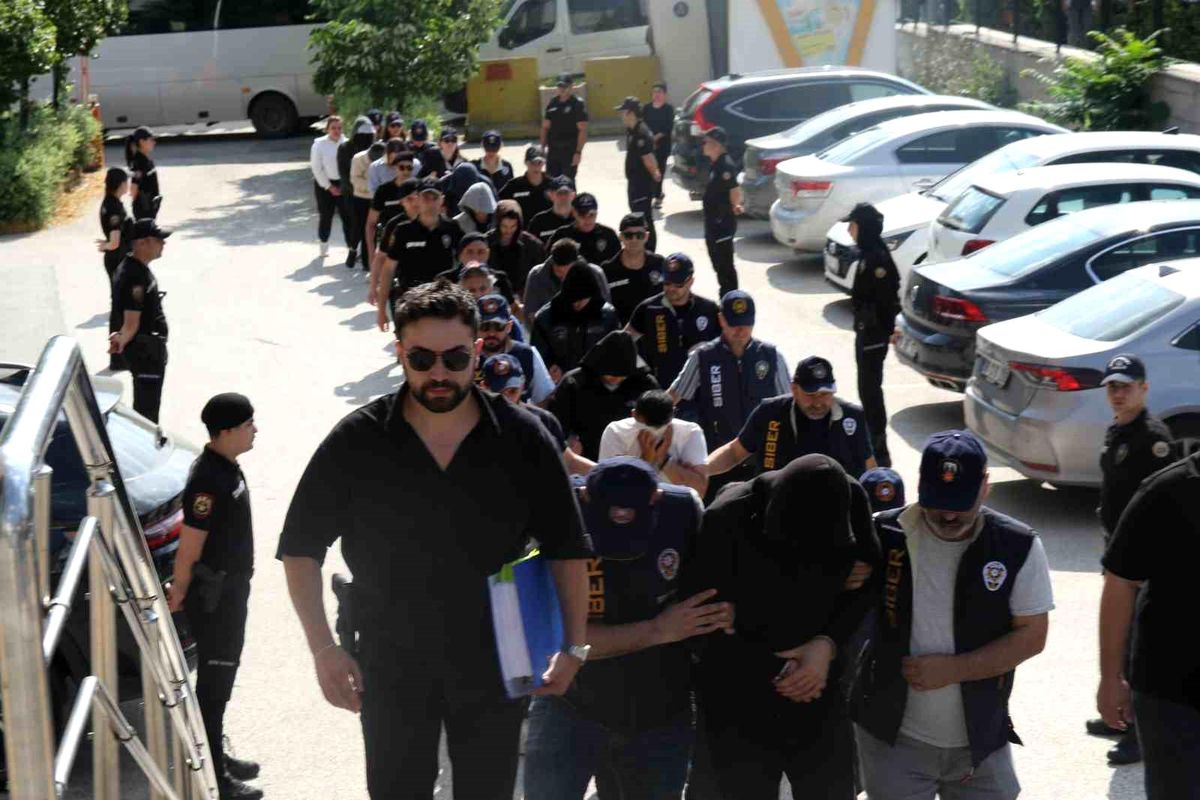 Bahis operasyonunda yakalanan 15 şüpheli tutuklandı