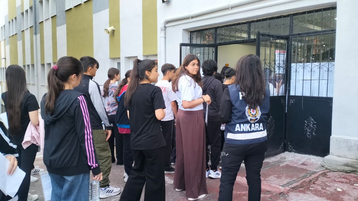 Ankara'da LGS heyecanı