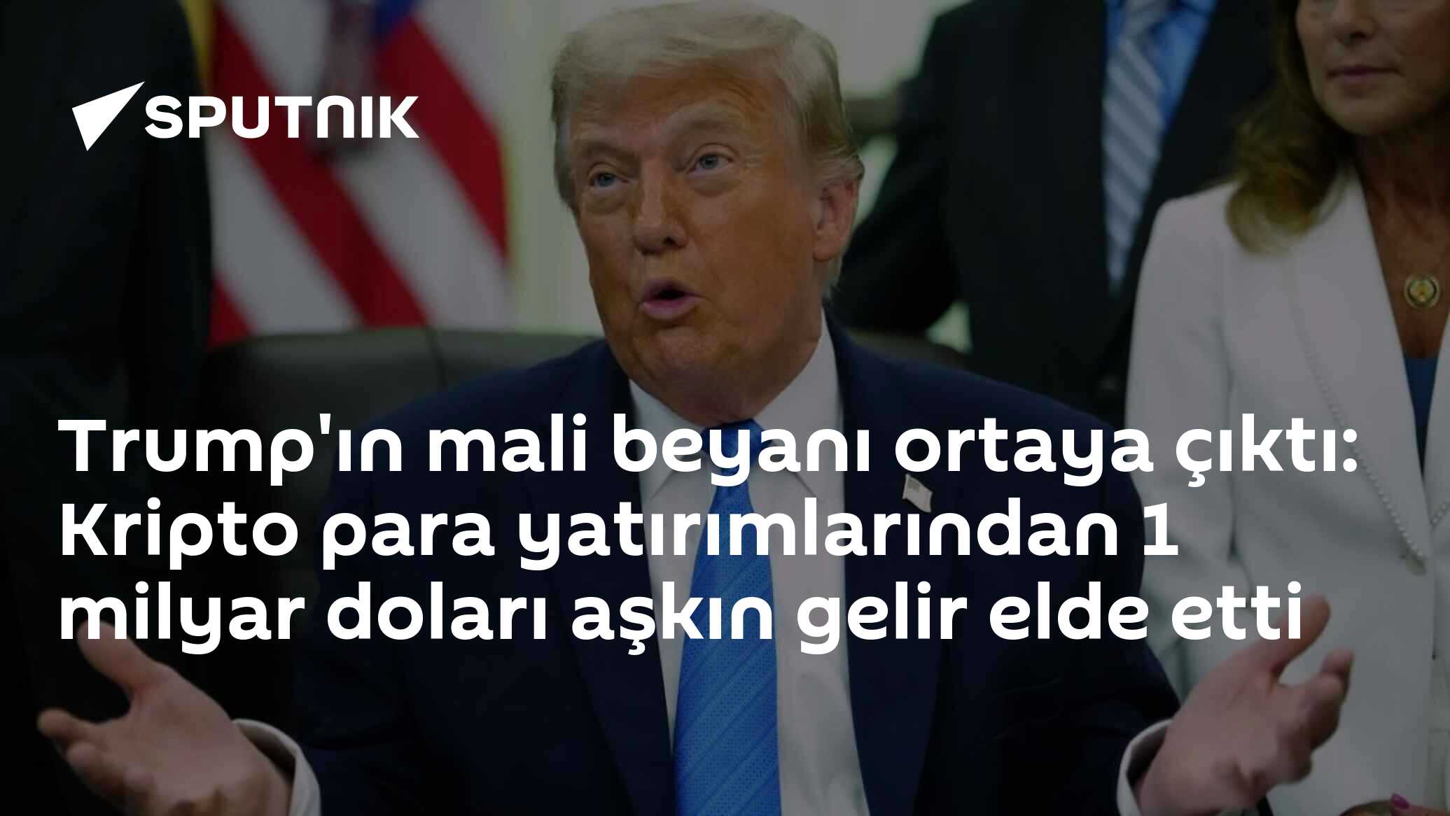 Trump'ın mali beyanı ortaya çıktı: Kripto para yatırımlarından 1 milyar doları aşkın gelir elde etti