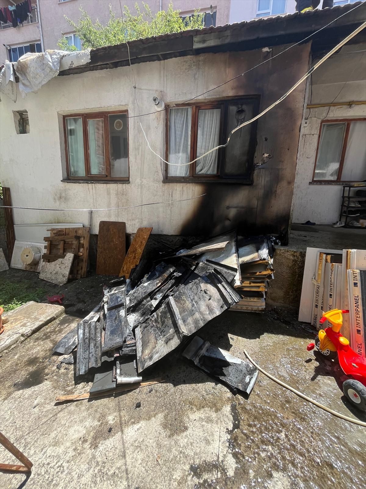 Eskişehir'de müstakil evde çıkan yangın söndürüldü