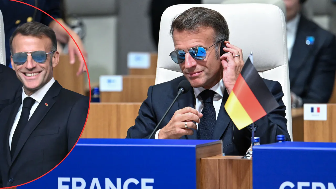 Macron'un gece gündüz çıkarmadığı gözlükleri gündemde! Nedeni belli oldu: Meğer gözünü korumuyormuş
