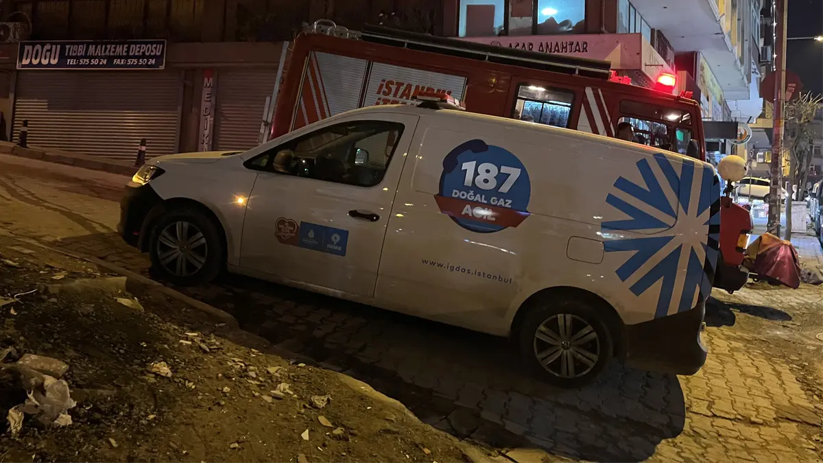 Güngören'de korku dolu anlar! Doğal gaz borusu patladı: 3 yaralı