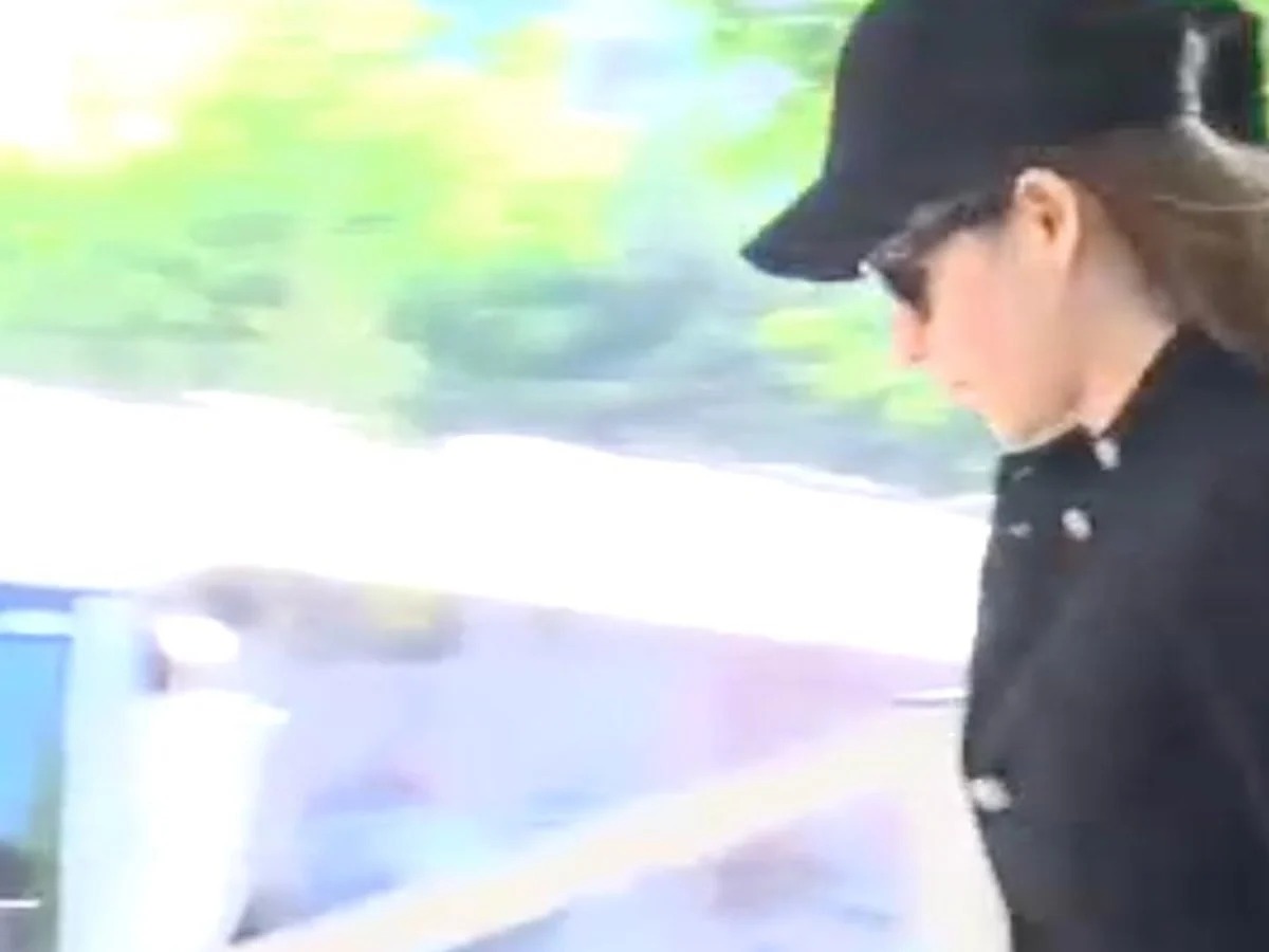 Uyuşturucudan gözaltına alınan Beren Saat, sağlık kontrolünde görüntülendi