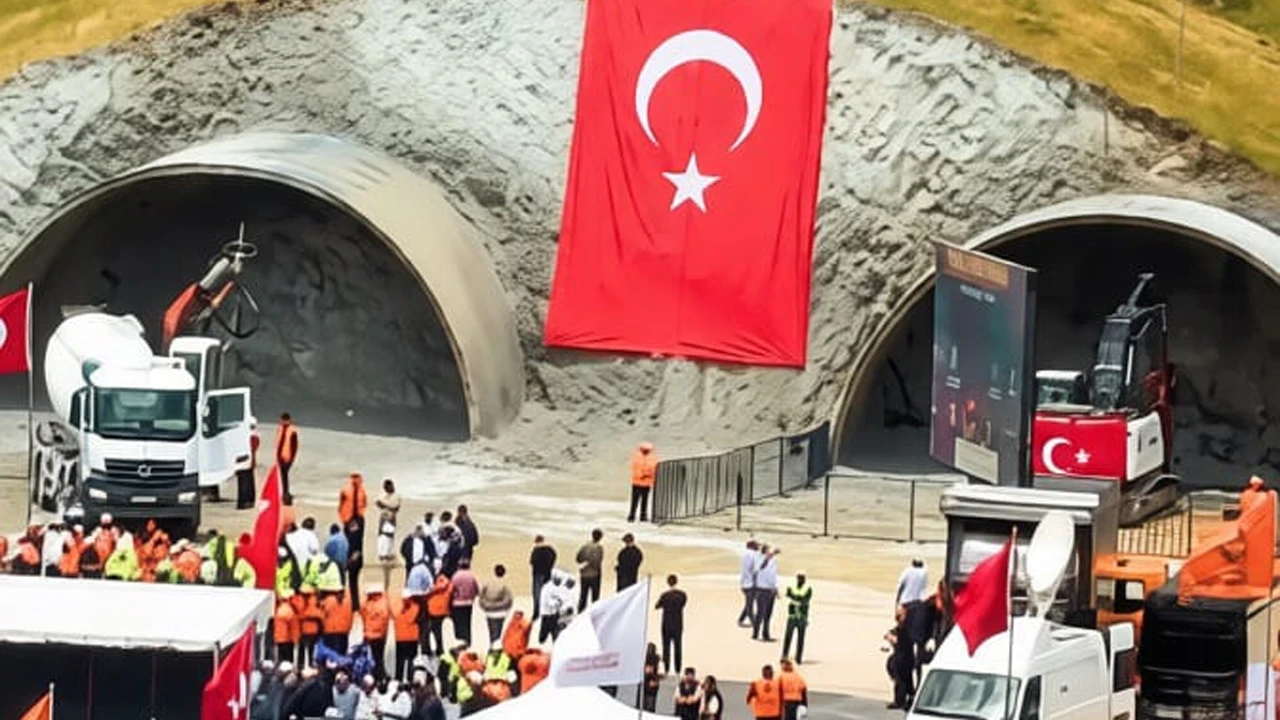 Çamlıbel geçidi’nde tarihi adım: Dev tünel için ilk kazma vuruldu
