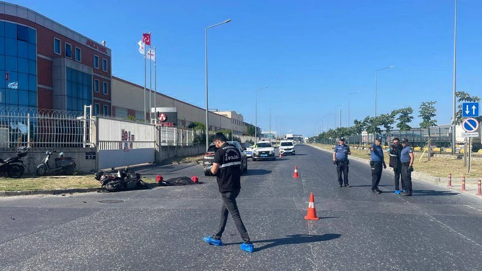 Tekirdağ'da feci kaza: Otomobil ile çarpışan motosikletin sürücüsü öldü