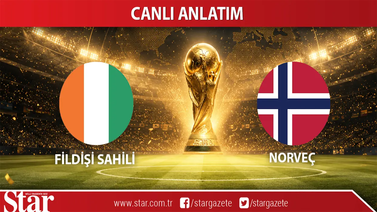 CANLI: Fildişi Sahili - Norveç