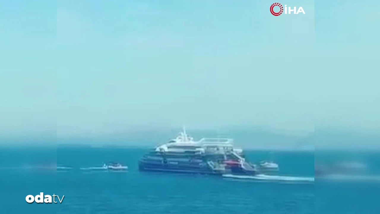 Yolcu gemisi tekne ile çarpıştı: 3 ölü