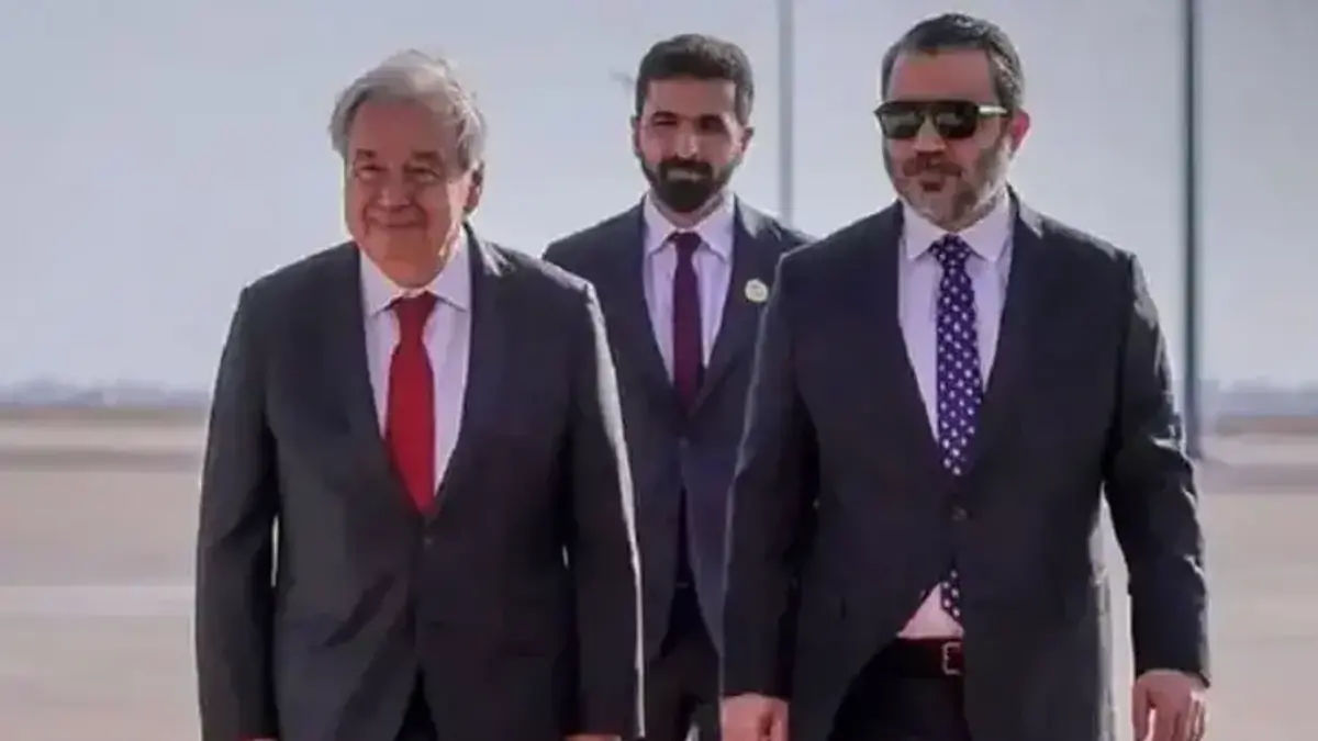 BM'den Suriye'de 17 yıl sonra bir ilk! Guterres Şam'a indi