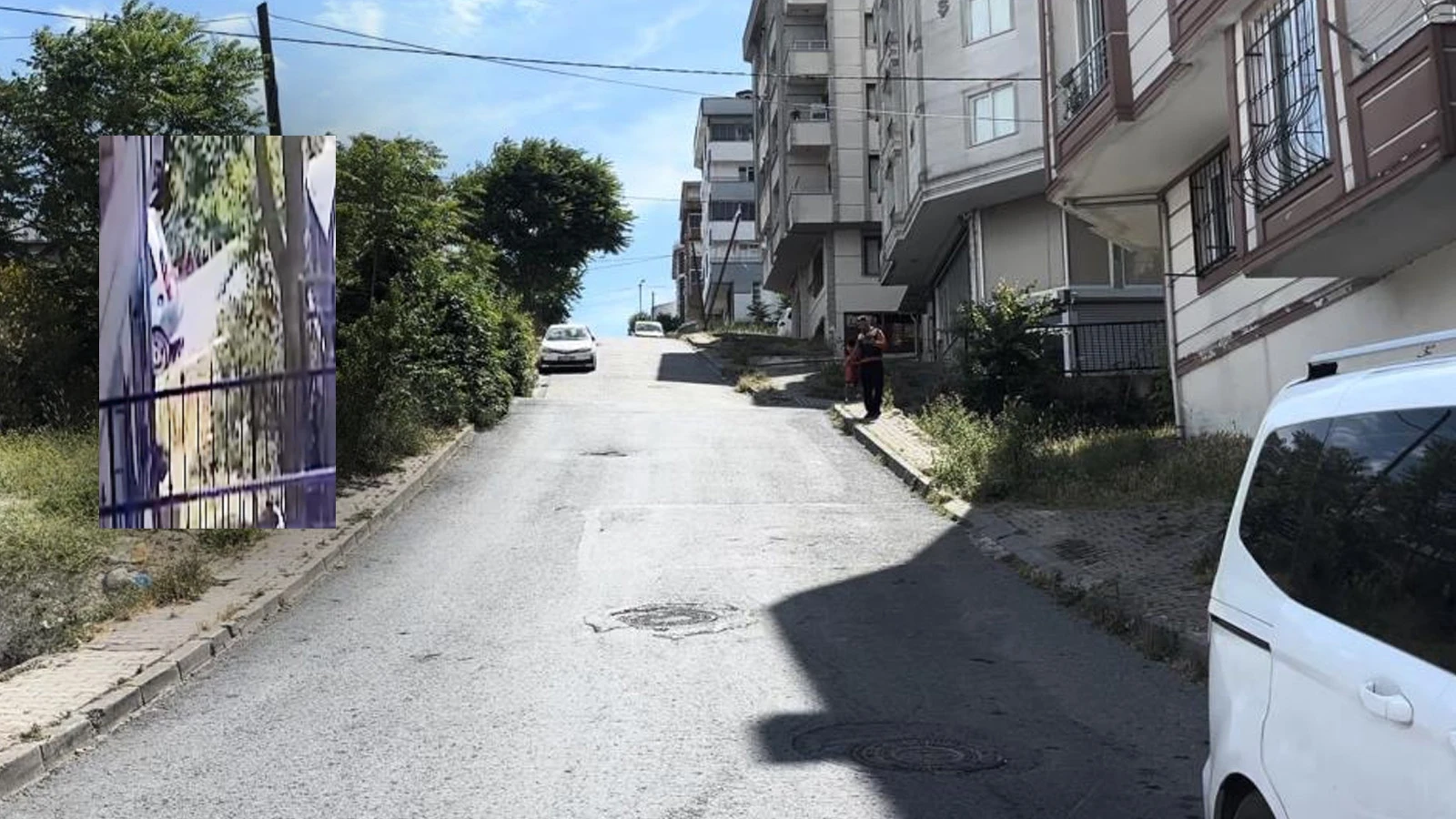 Aracın altında kalan küçük çocuk, kazadan sonra koşarak eve gitti