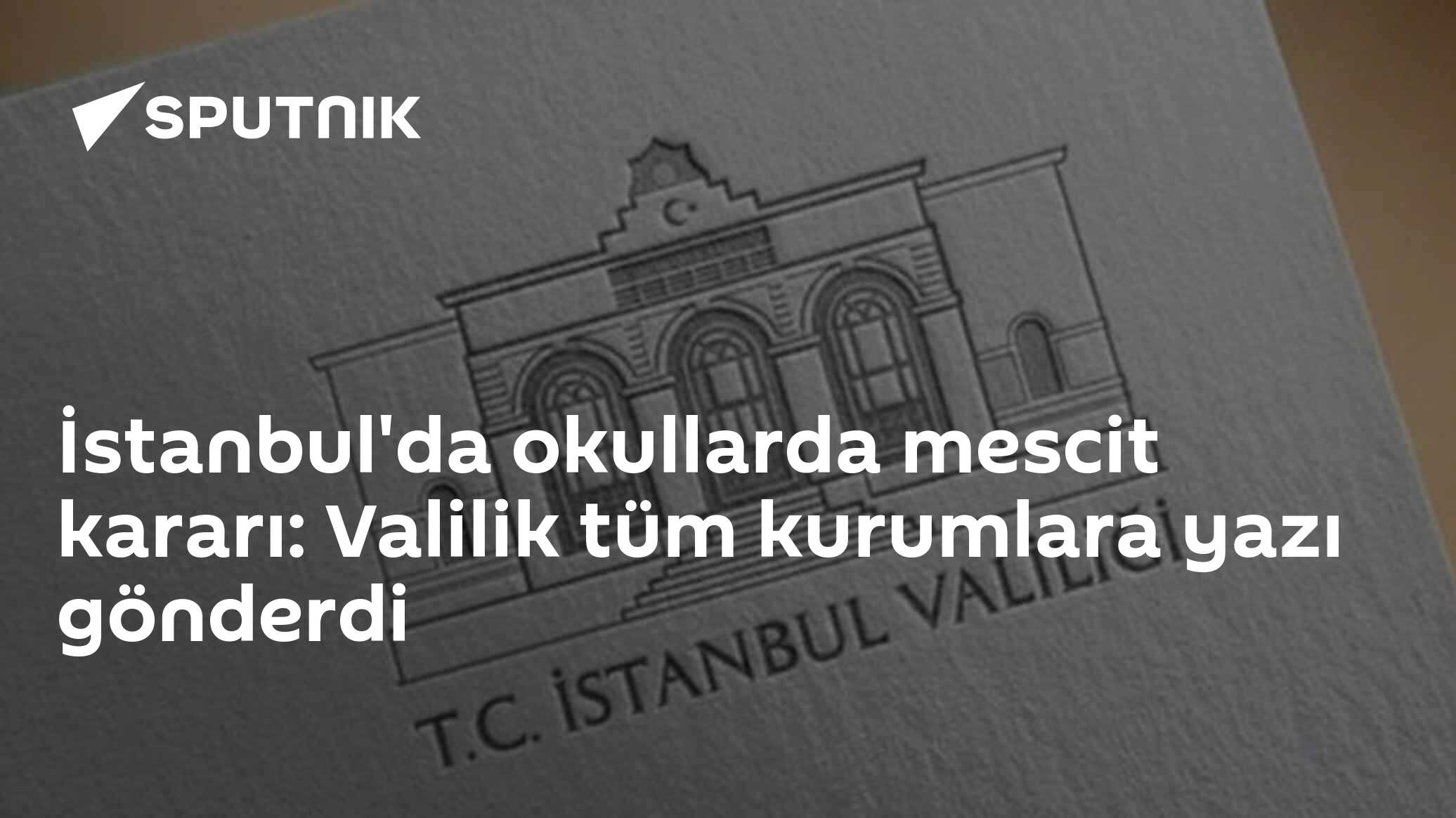 İstanbul'da okullarda mescit kararı: Valilik tüm kurumlara yazı gönderdi