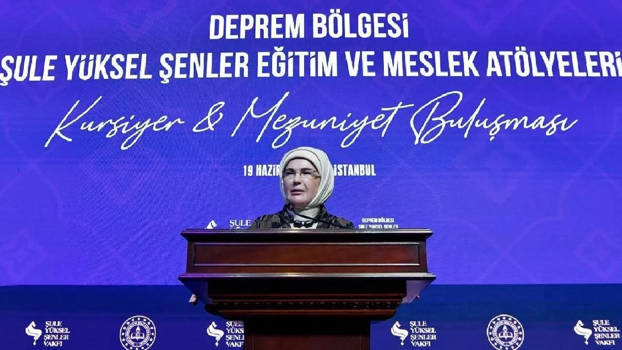 Emine Erdoğan'dan deprem bölgesine tam destek: 50 kadın girişimciye iş yeri müjdesi!