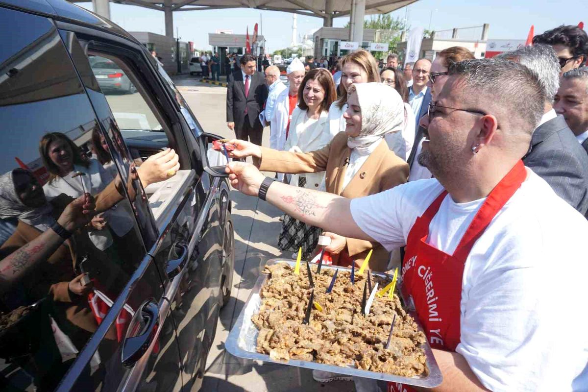 Bakan Göktaş, Kapıkule'de gurbetçilerle buluştu