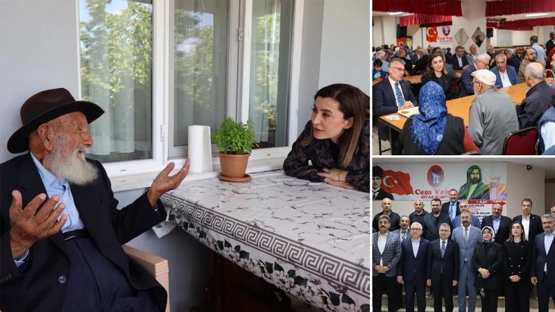 Cemevi Başkanlığı'ndan iki ile anlamlı ziyaret: Birlik ve beraberlik mesajları ön plana çıktı