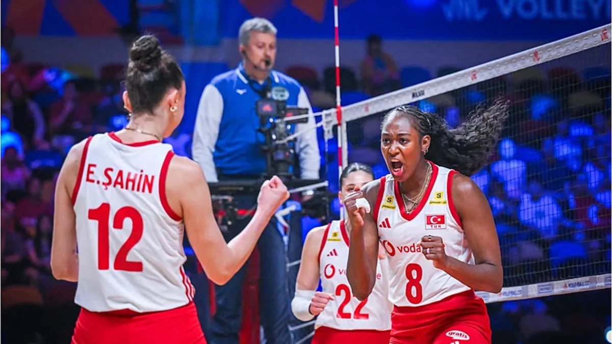 A Milli Kadın Voleybol Takımı, yarın Çin ile karşılaşacak!
