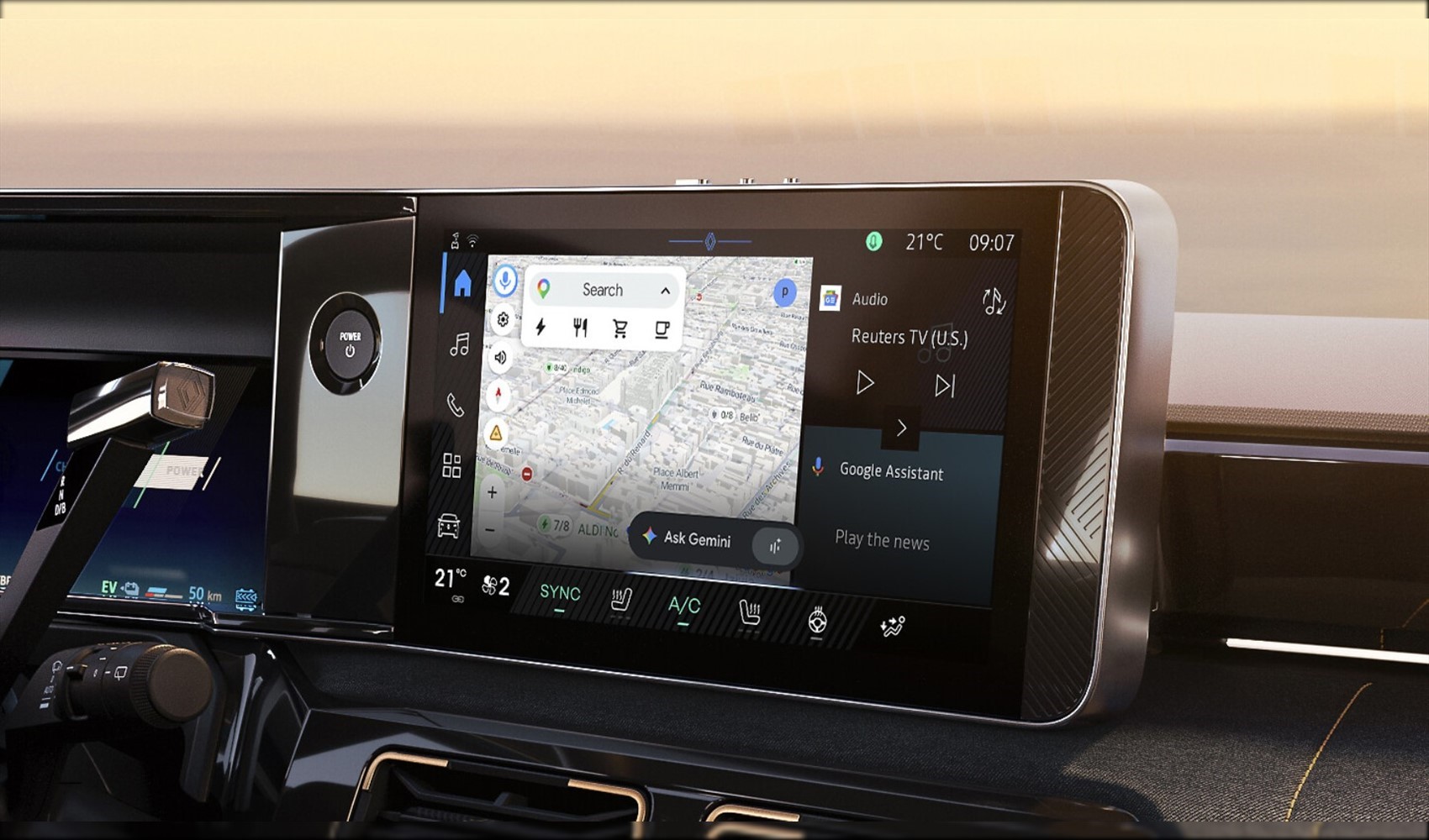 Renault modellerinde yapay zeka dönemi: Google Gemini Türkçe konuşmaya başliyor!