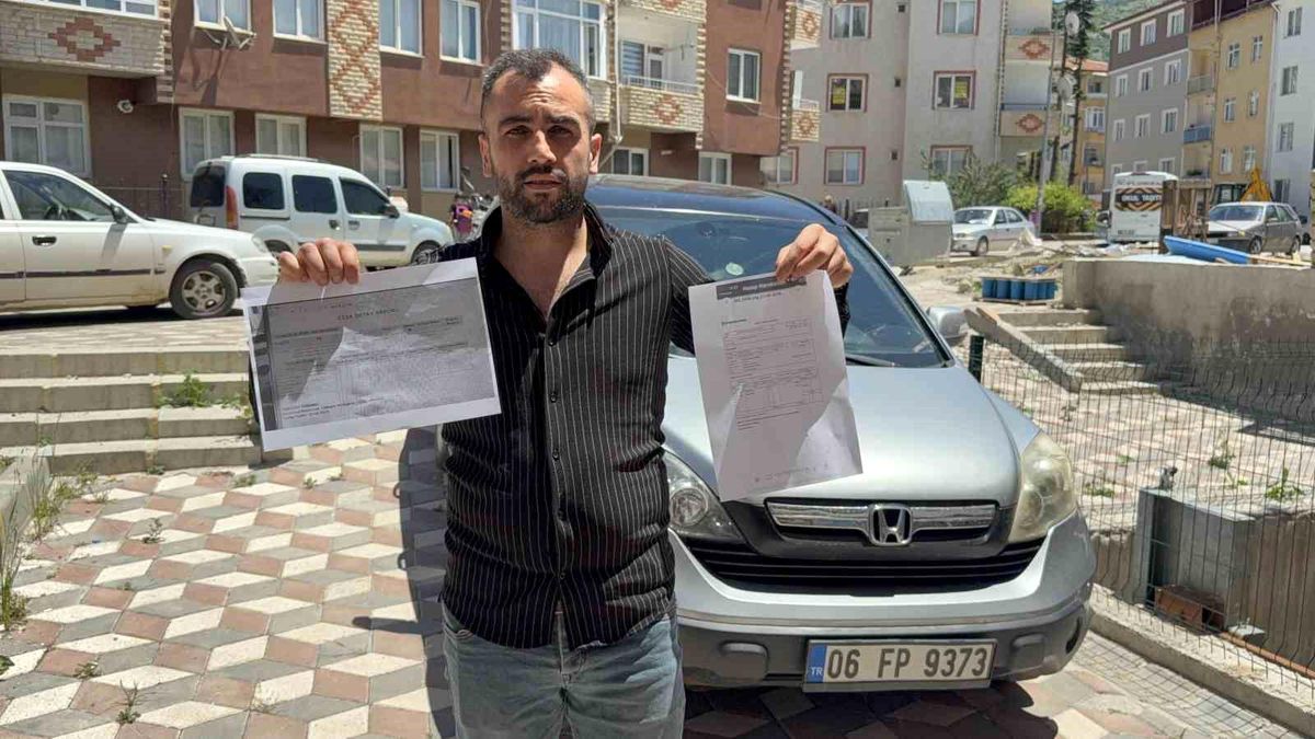 Otomobilin üç önceki sahibinin cezası yeni sahibinin başını ağrıttı