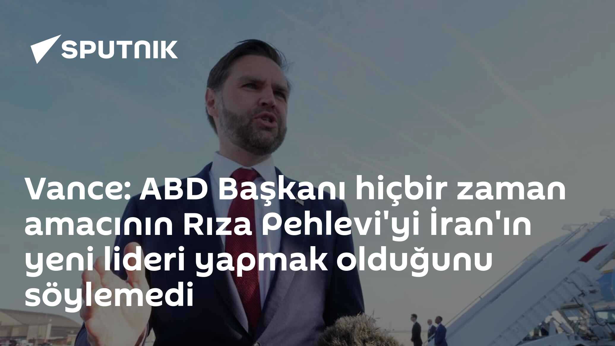 Vance: ABD Başkanı hiçbir zaman amacının Rıza Pehlevi'yi İran'ın yeni lideri yapmak olduğunu söylemedi