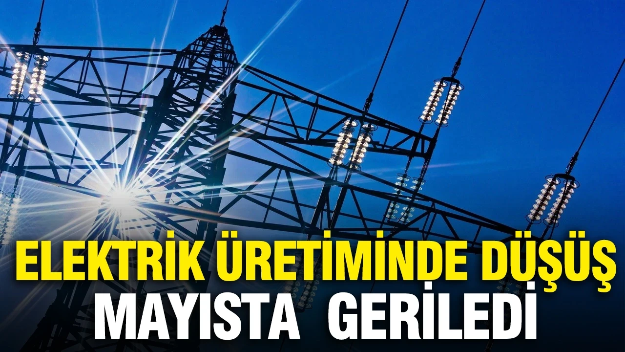 Elektrikte düşüş dikkat çekti: Üretim ve tüketim geriledi
