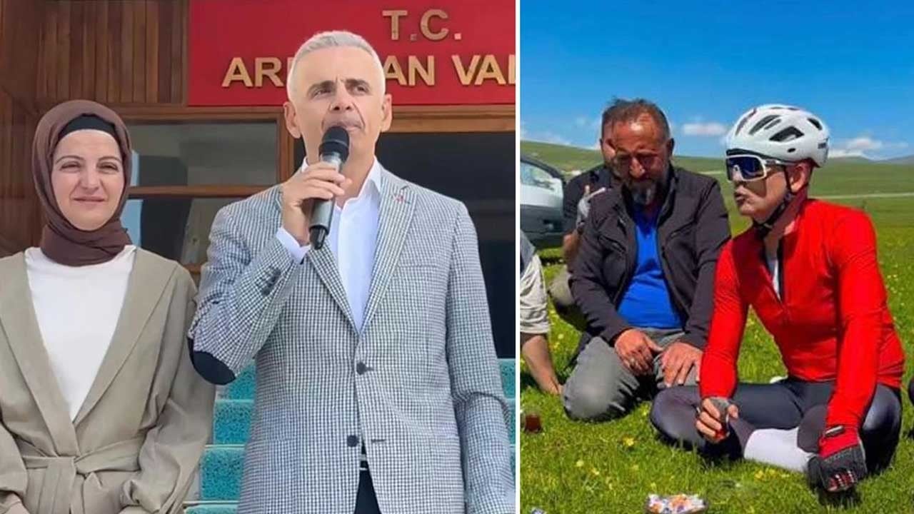 Taytlı Vali Çiçekli Ardahan’dan ayrıldı! Halktan helallik isteyerek veda etti