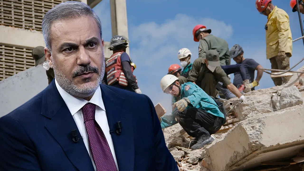 Bakan Fidan'dan depremin vurduğu Venezuela'ya telefon
