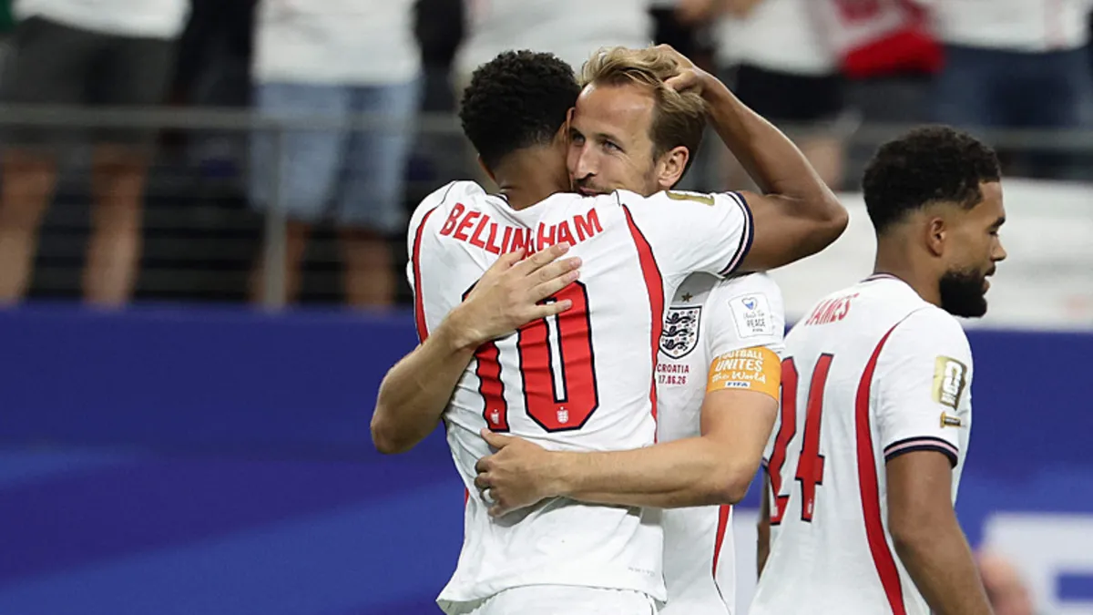 2026 Dünya Kupası’nda İngiltere, Hırvatistan’ı 4 golle geçti!