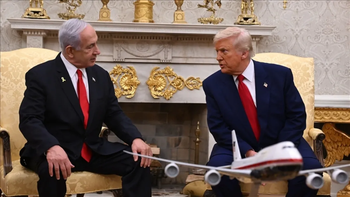 Trump'tan Netanyahu'yu pasifize etme planı! Savunma devleriyle kritik toplantı: Hedef İran pazarı