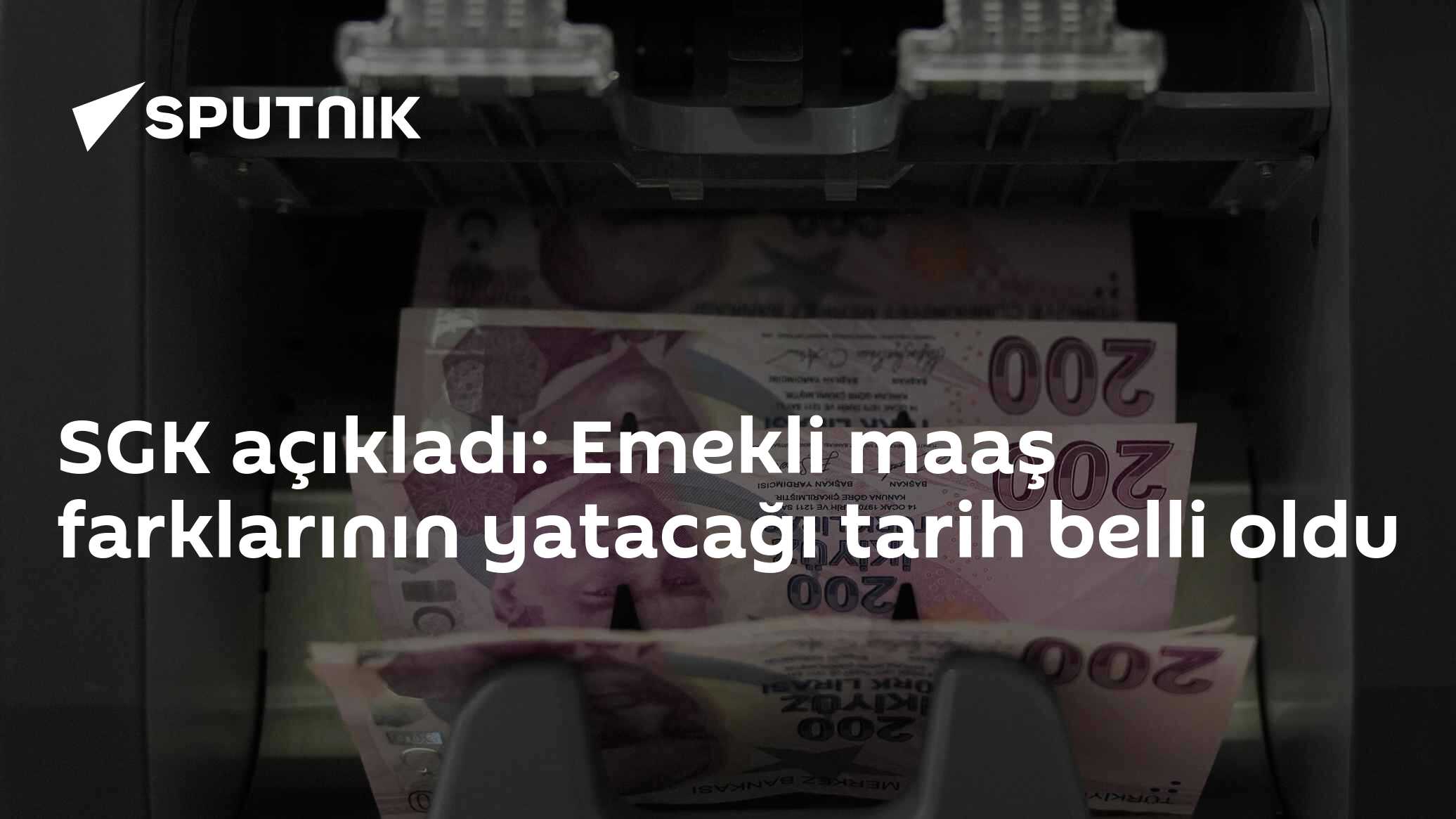 SGK açıkladı: Emekli maaş farklarının yatacağı tarih belli oldu