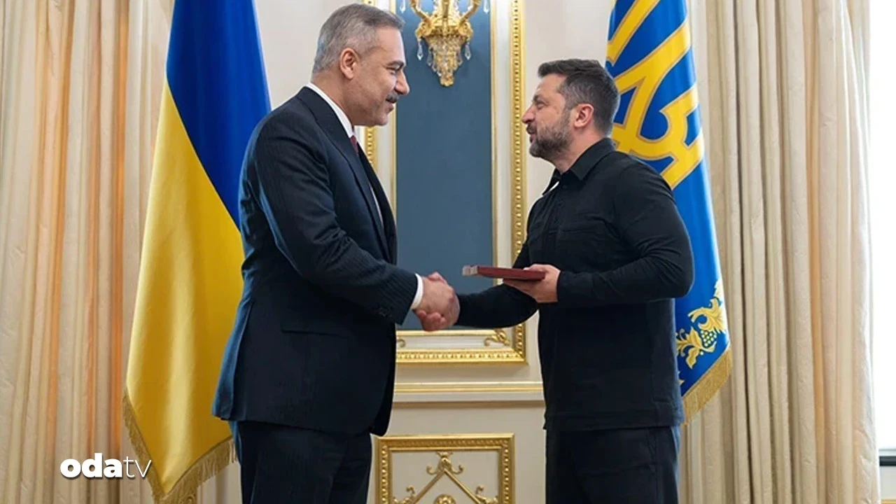 Hakan Fidan'a Liyakat Nişanı