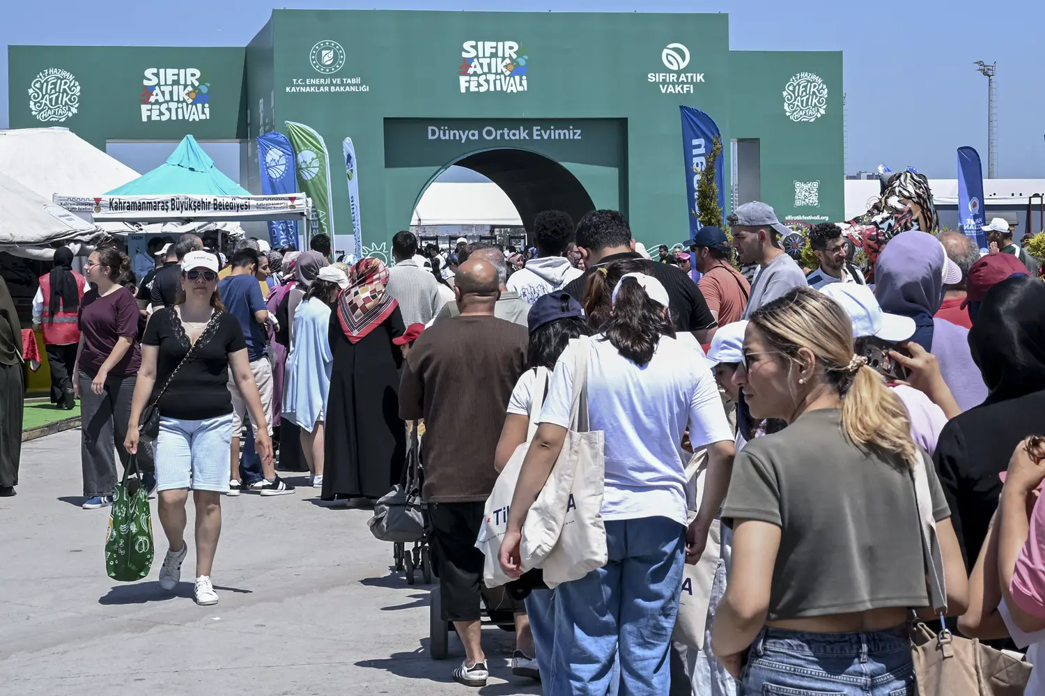 Sıfır Atık Festivali'nin dördüncü gününde çeşitli etkinlikler düzenleniyor