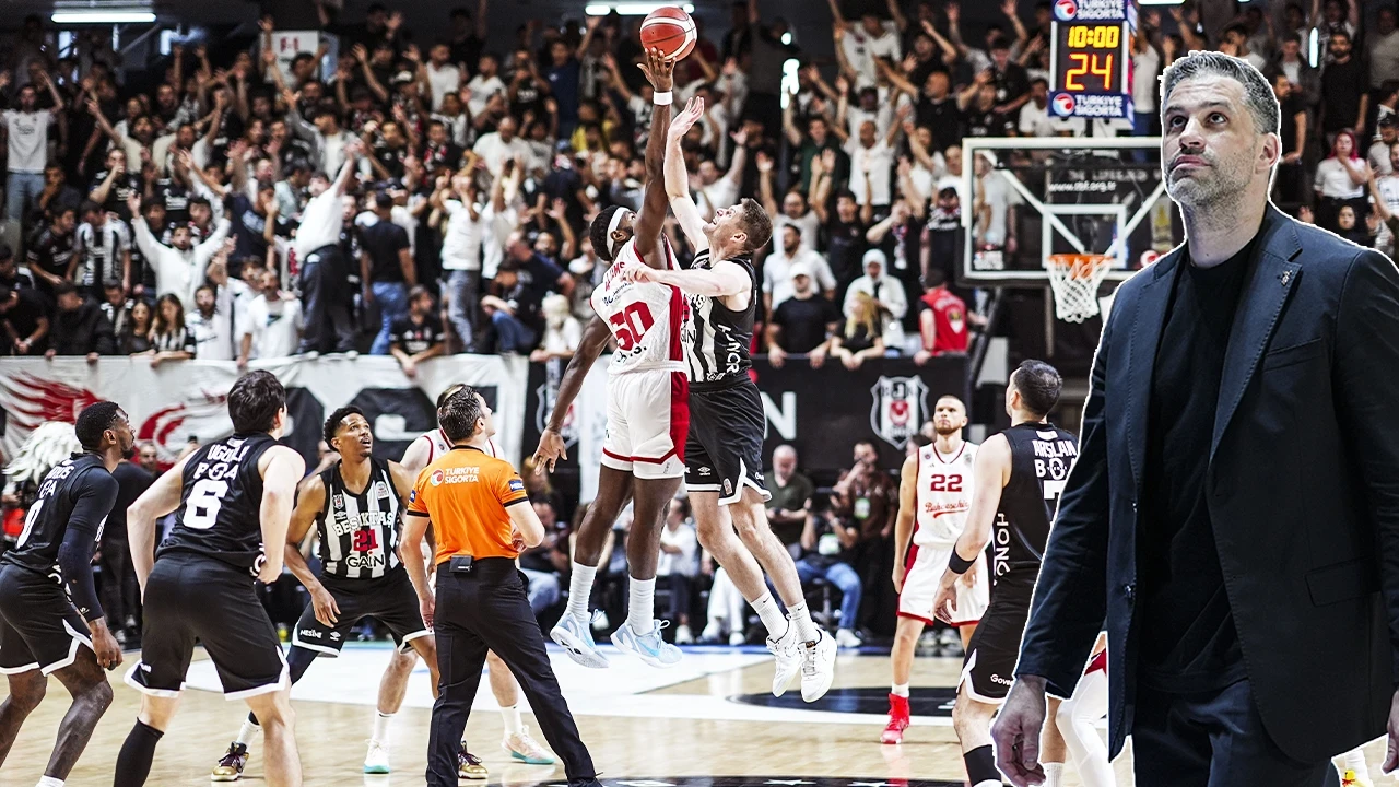 Basketbol Süper Ligi'nde finalin adı belli oldu: Beşiktaş Bahçeşehir'i devirdi