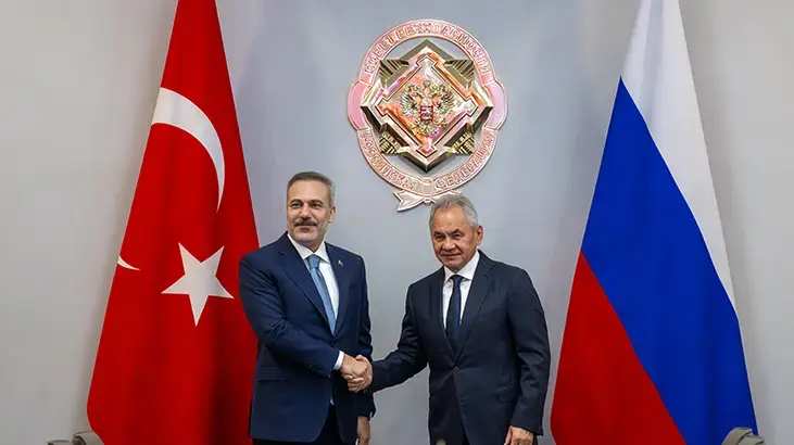 Dışişleri Bakanı Fidan, Moskova'da Rusya Güvenlik Konseyi Sekreteri Şoygu ile görüştü