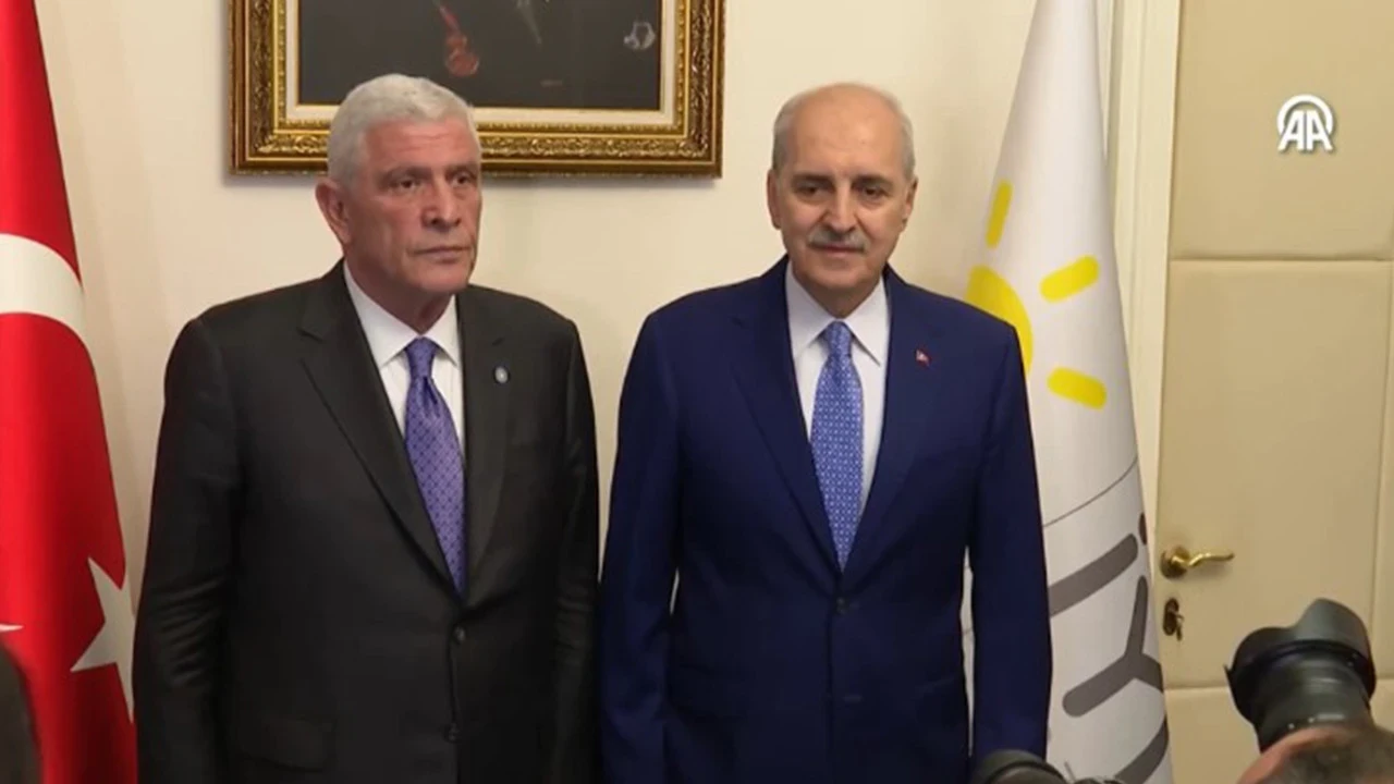 Numan Kurtulmuş’tan İYİ Parti’ye çerçeve yasa ziyareti