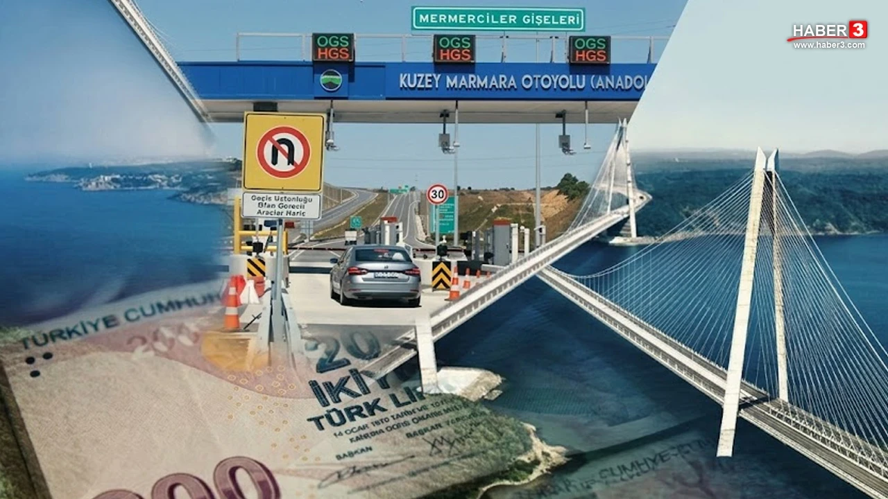 Köprü ve otoyollara gece yarısı zammı: Osmangazi ve Çanakkale Köprüsü geçiş ücreti 1170 TL oldu!